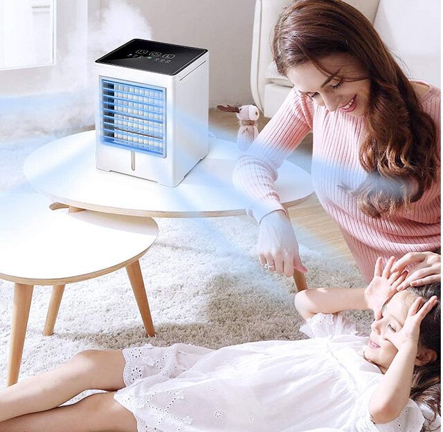 Rafraichisseur d'air dans une chambre