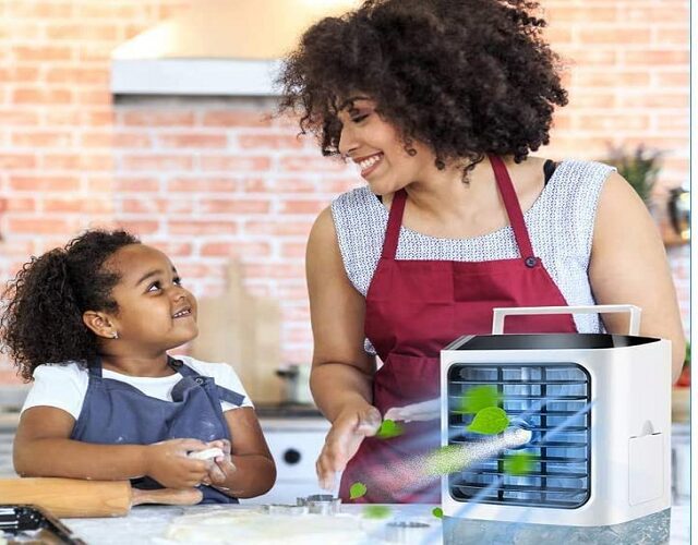 rafraîchisseur d'air dans une cuisine