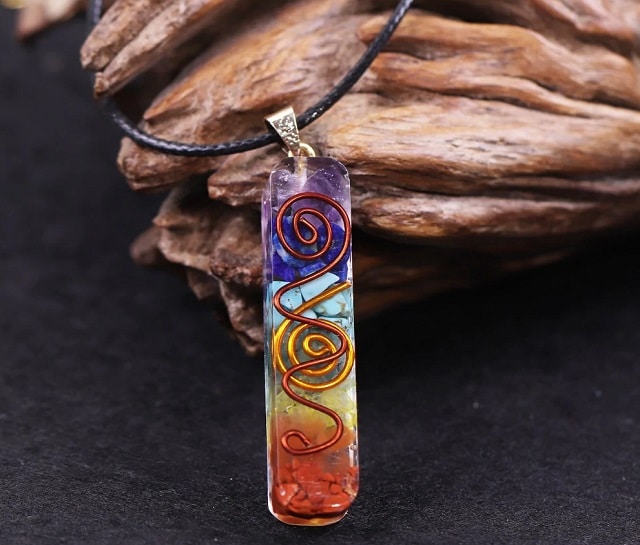 Pendentif orgonite