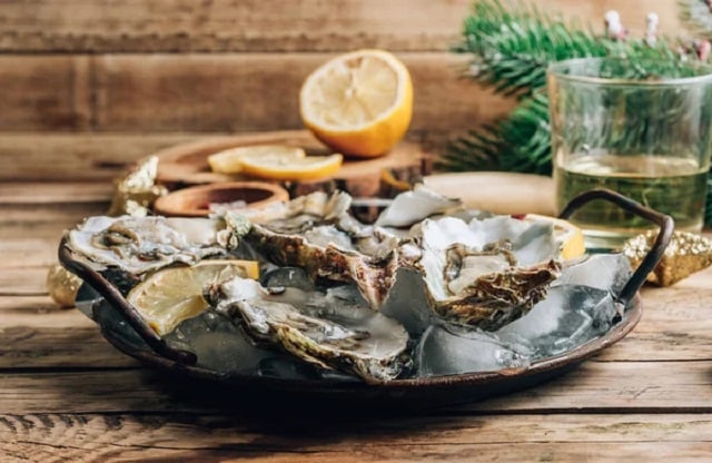 Plat d’huîtres pour les fêtes