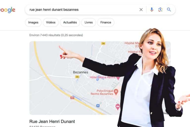 Pourquoi je ne peux plus cliquer sur Google Map lors