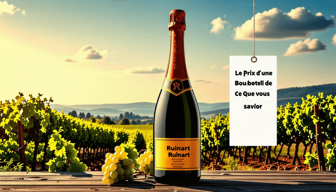 découvrez tout ce que vous devez savoir sur le prix d'une bouteille de ruinart dans notre guide complet.