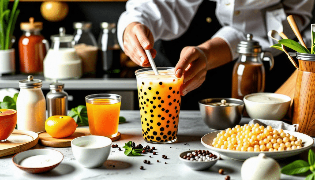 découvrez les secrets pour préparer votre propre bubble tea maison comme un professionnel avec notre guide complet. recettes, astuces et conseils pour une expérience de bubble tea unique à la maison.