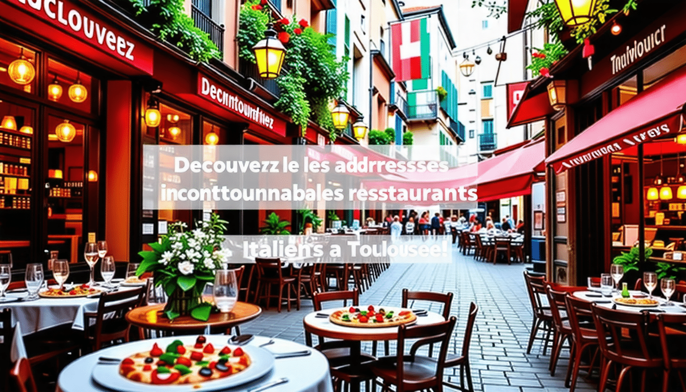 découvrez les adresses incontournables des restaurants italiens à toulouse et régalez-vous de délicieuses spécialités italiennes dans la ville rose !