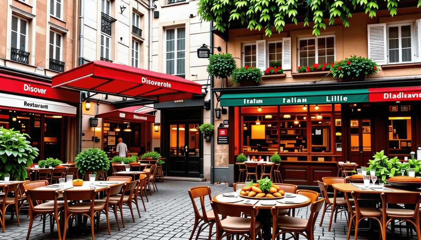 découvrez les adresses incontournables des restaurants italiens à lille et régalez-vous avec une cuisine authentique et savoureuse, pour des moments de convivialité et de délice garantie !