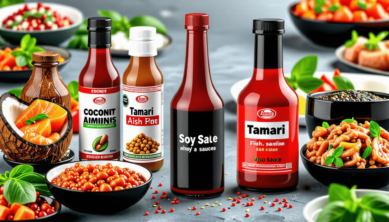 découvrez des alternatives à la sauce soja pour assaisonner vos plats et donner une touche unique à vos recettes.