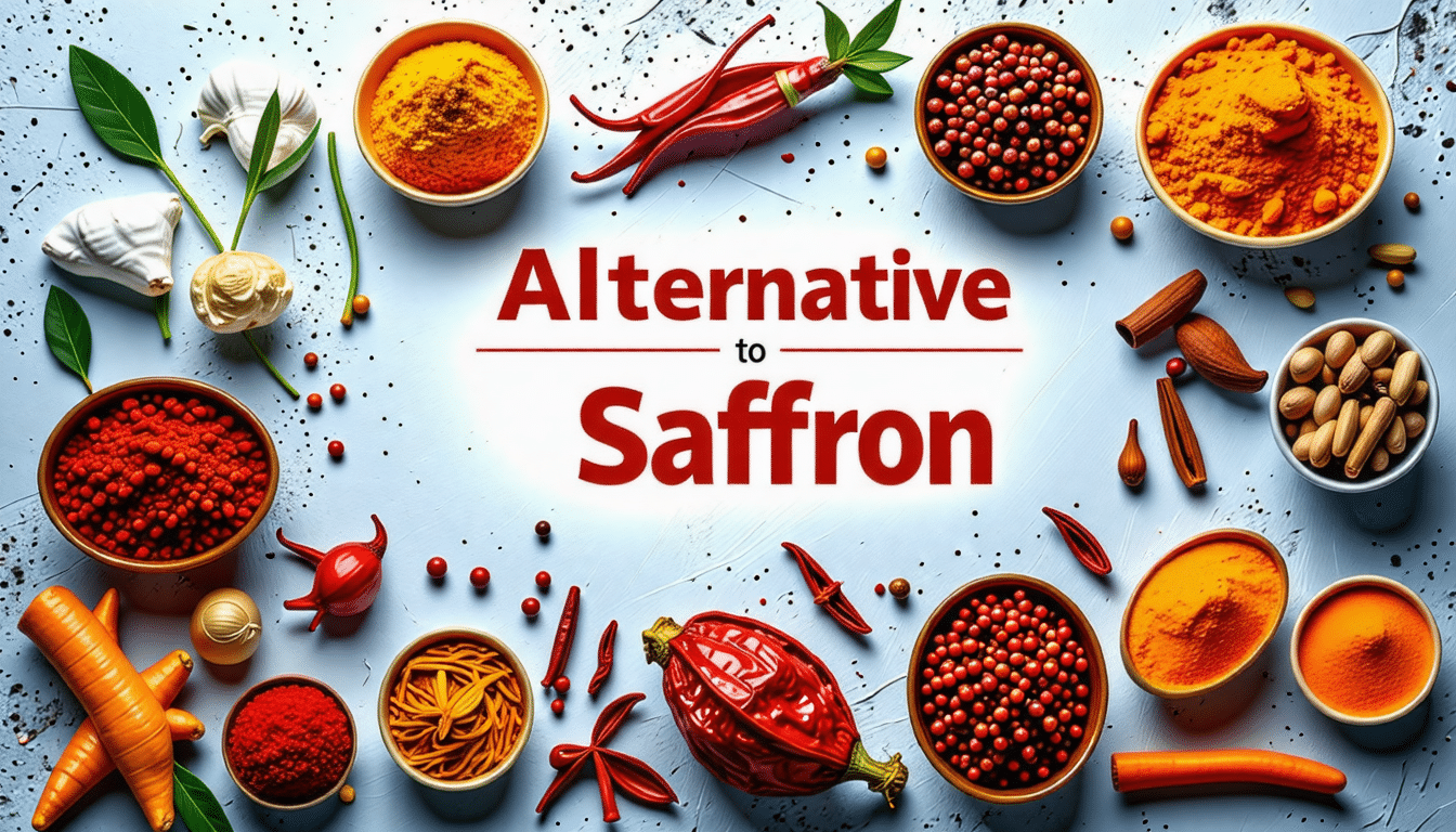 découvrez des alternatives délicieuses pour rehausser vos recettes sans safran