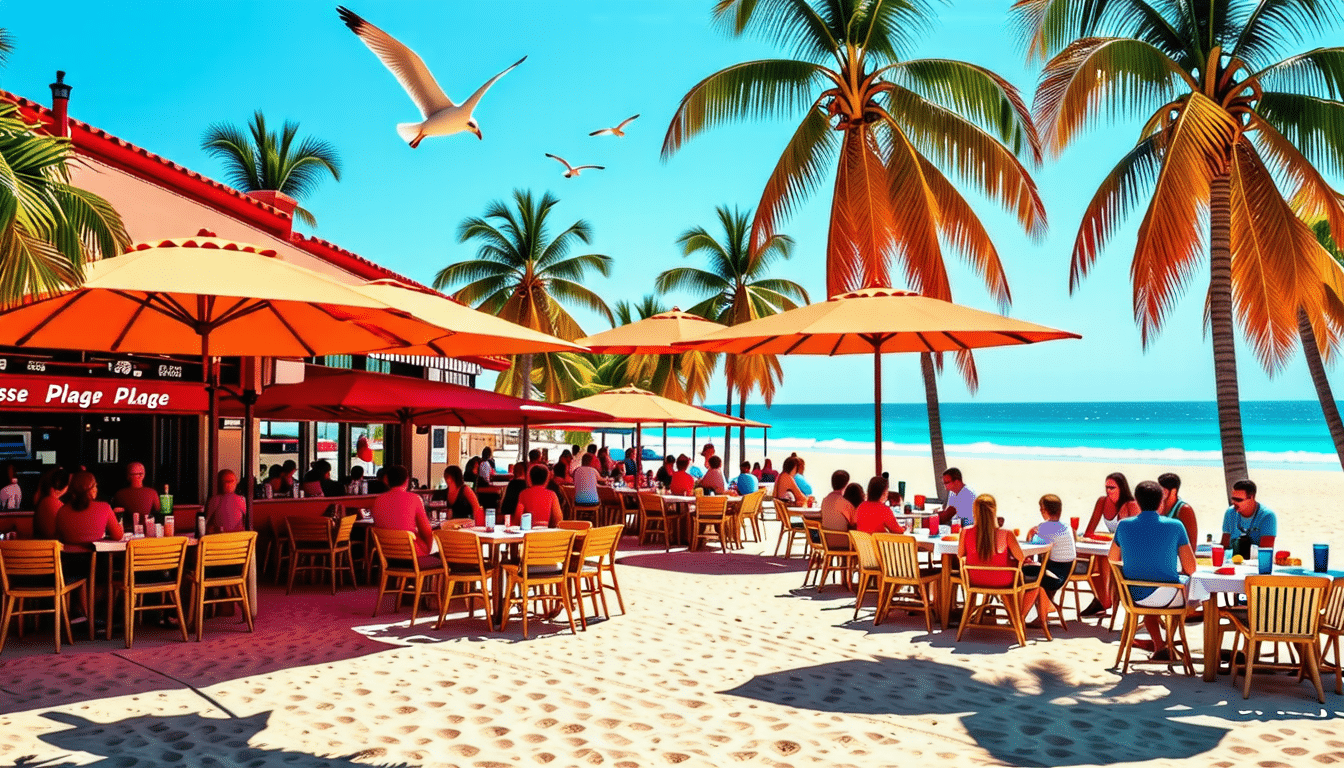 découvrez les meilleures adresses à biscarrosse plage pour savourer des plats délicieux et typiques. que vous soyez amateur de fruits de mer, de cuisine locale ou de douceurs sucrées, cette sélection vous guide vers les restaurants incontournables de la région.