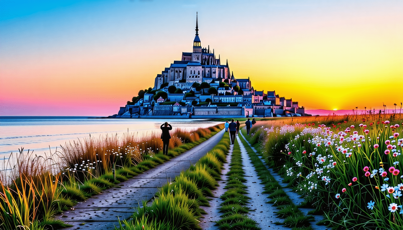 découvrez le mont saint-michel, un site emblématique de la france. dans cet article, nous vous guidons sur le temps à prévoir pour profiter pleinement de votre visite, entre exploration des ruelles médiévales, visites des monuments historiques et admirer la beauté du paysage. préparez votre voyage et maximisez votre expérience !
