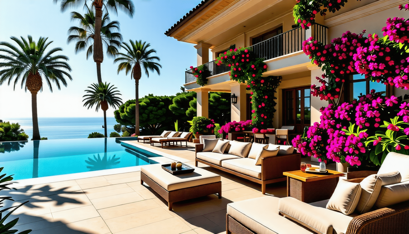 séjournez dans la somptueuse villa jaliel à cannes, un havre de paix alliant confort et luxe. profitez d'un cadre idyllique pour des vacances inoubliables en bord de mer.