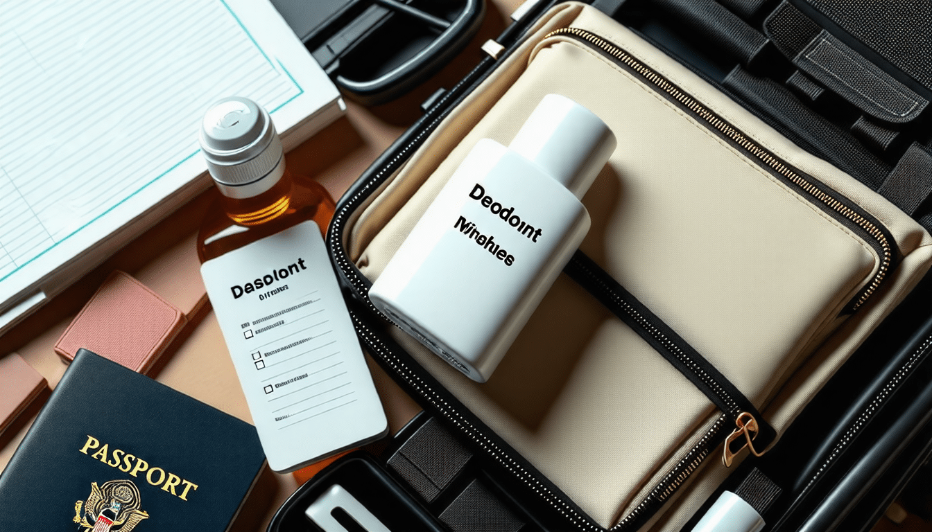 découvrez comment emmener votre déodorant en avion sans tracas grâce à nos conseils et astuces pratiques. apprenez les règles de sécurité liées aux liquides, les options de déodorants adaptés aux voyages, et assurez-vous de voyager sereinement avec votre routine d'hygiène.