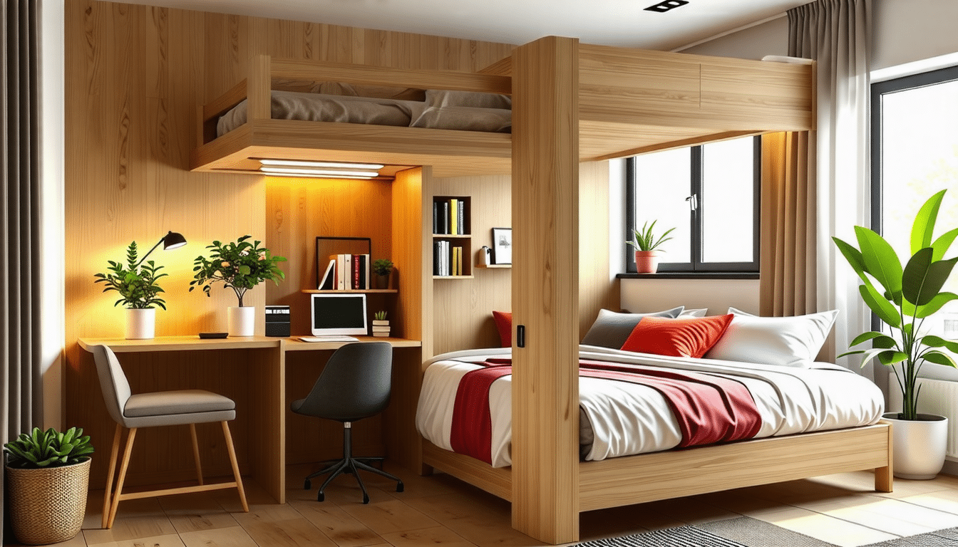 découvrez comment installer un lit mezzanine de manière simple et efficace, sans endommager vos murs. suivez nos astuces pratiques pour maximiser l'espace de votre chambre tout en préservant son intégrité. des techniques innovantes pour un aménagement réussi !