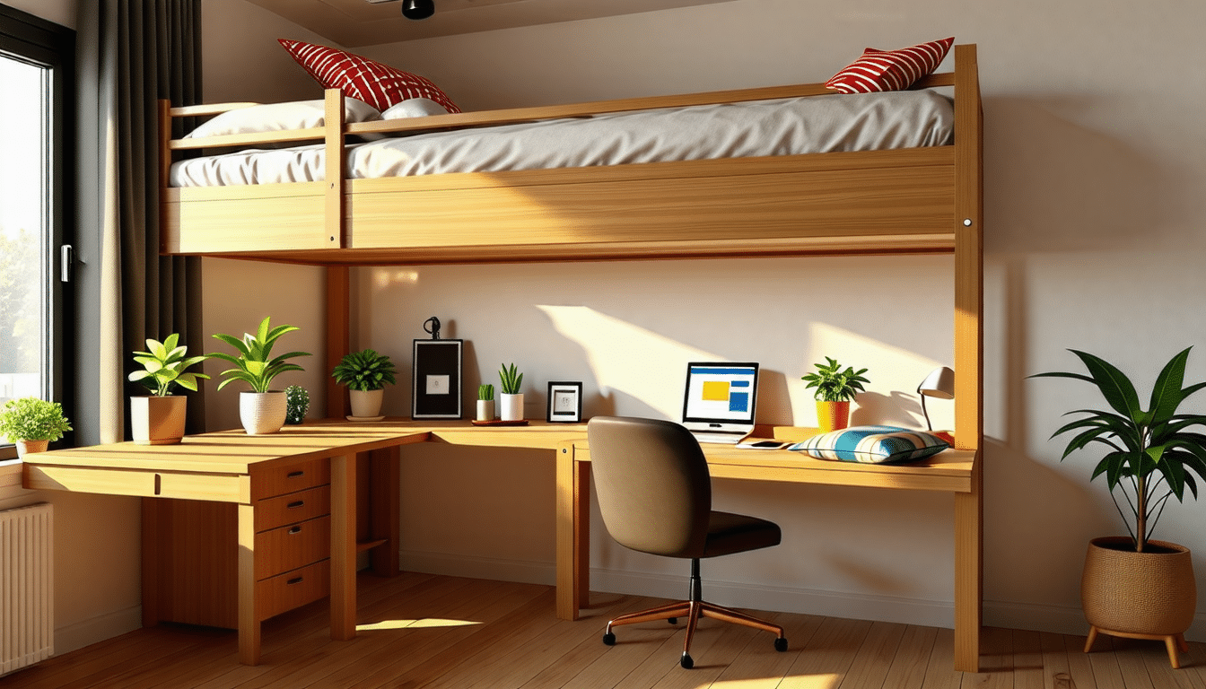 découvrez comment installer un lit mezzanine sans percer de trous dans vos murs grâce à des astuces pratiques et des solutions innovantes. optimisez l'espace de votre chambre tout en préservant son intégrité avec nos conseils simples et efficaces.