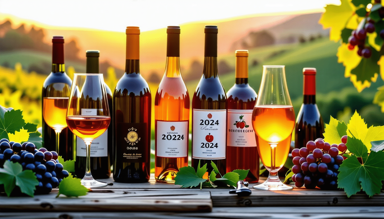 découvrez notre sélection des meilleurs vins orange de l'année 2024, un mélange parfait d'authenticité et d'innovation. laissez-vous séduire par des saveurs uniques et des arômes envoûtants qui émerveilleront vos papilles. faites le plein d'inspiration pour vos prochaines dégustations!
