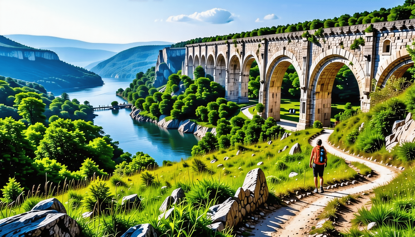 découvrez les plus belles randonnées autour de vallon-pont-d'arc - parcourez des sentiers magnifiques et explorez la nature sauvage de l'ardèche.