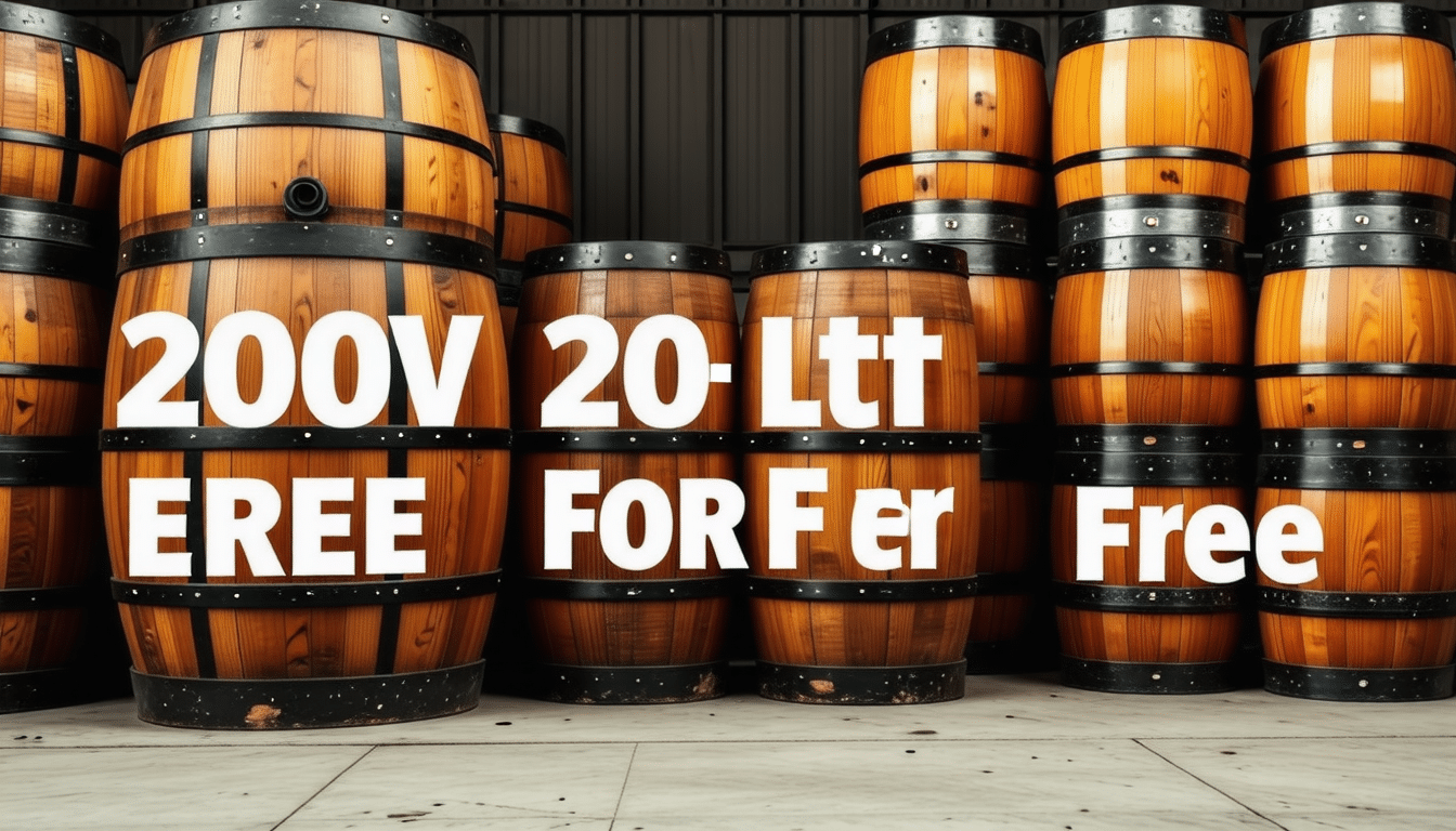 découvrez les astuces pour obtenir des fûts de 200 litres gratuitement. apprenez tout ce qu'il faut savoir pour récupérer ces contenants sans frais.