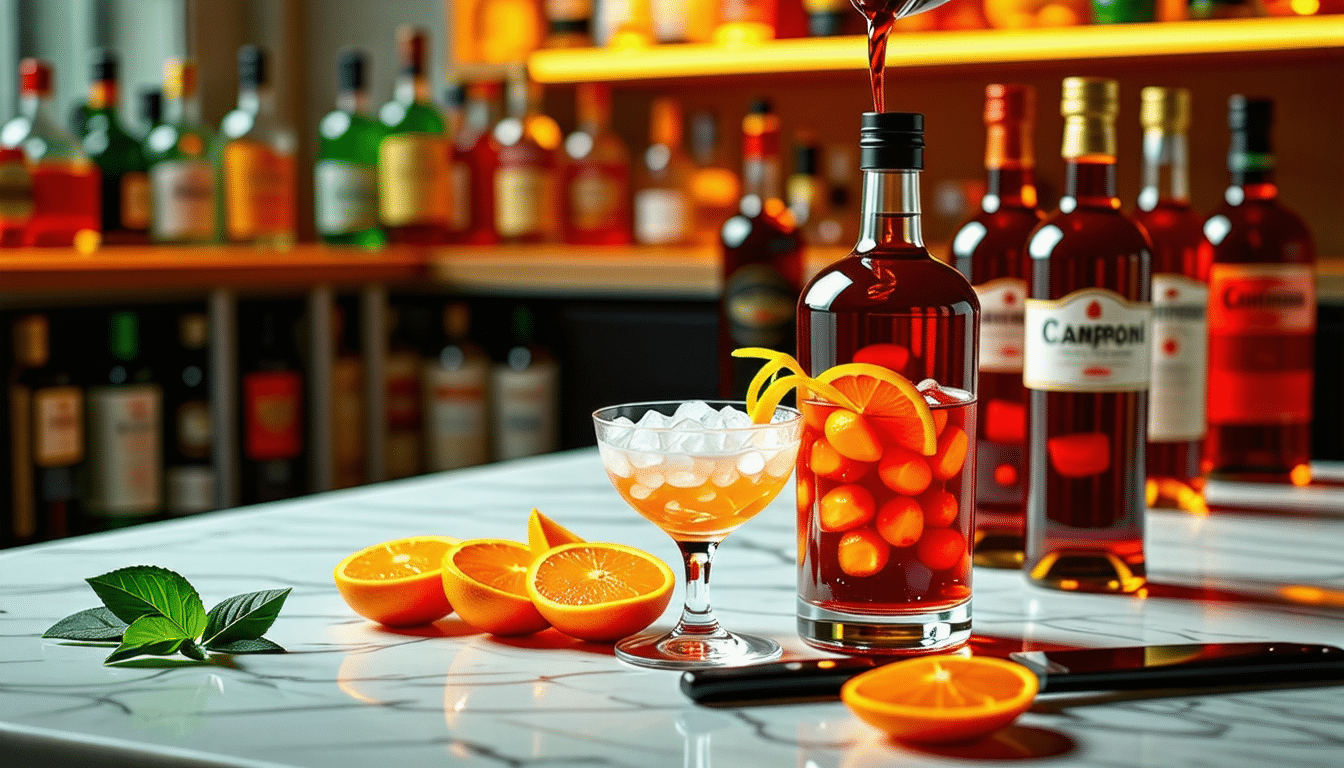 apprenez à concocter un negroni parfait chez vous ! découvrez les astuces et ingrédients essentiels pour réaliser ce cocktail classique à la fois amer et sucré, idéal pour impressionner vos amis ou savourer lors d'une soirée relaxante.