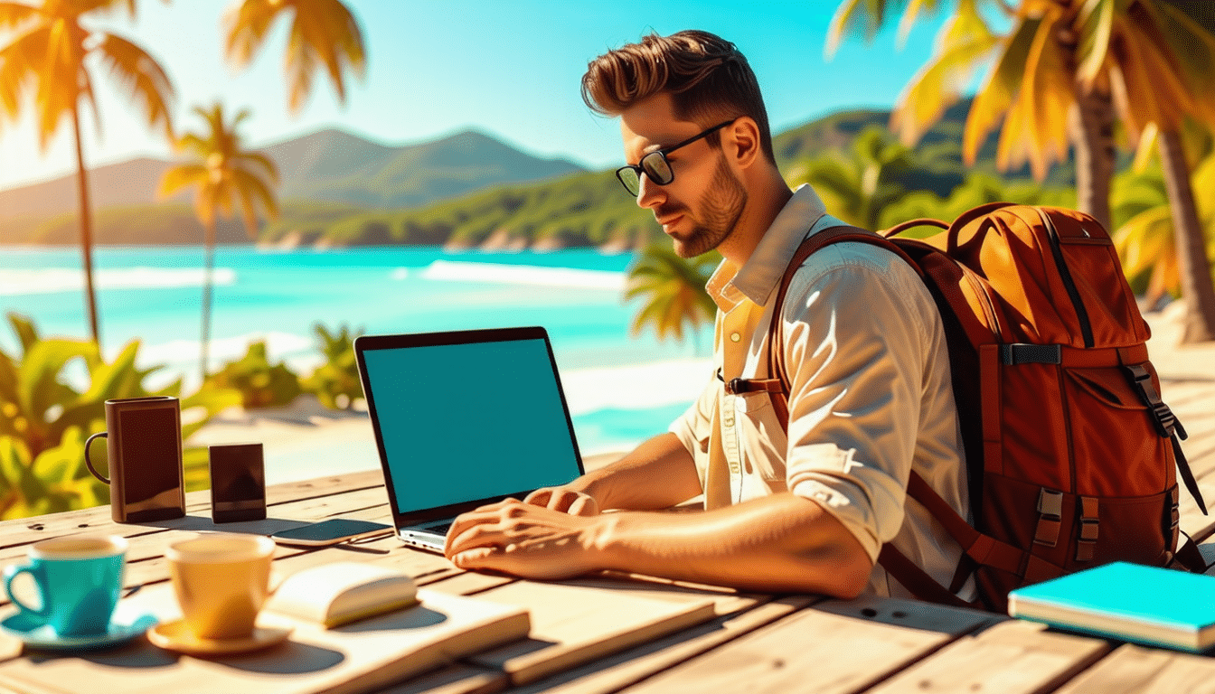 découvrez comment devenir un nomade digital grâce à nos astuces et conseils pratiques. apprenez à travailler à distance tout en voyageant, à gérer votre temps et à optimiser votre style de vie pour allier travail et aventure. transformez votre rêve de liberté en réalité.
