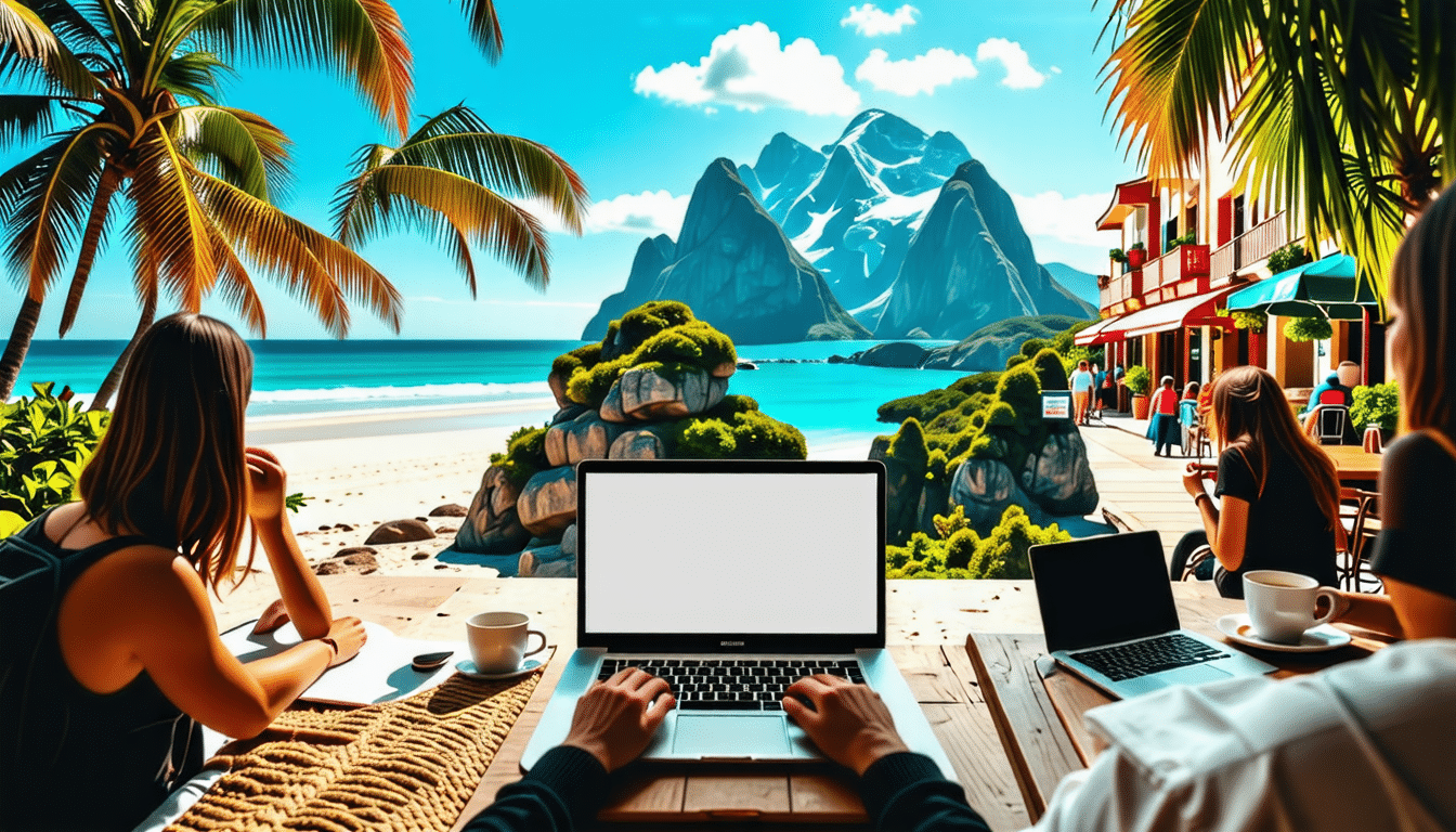 découvrez comment devenir un nomade digital grâce à nos astuces et conseils pratiques. apprenez à travailler de n'importe où, gérez votre temps efficacement et explorez le monde tout en maintenant votre carrière.