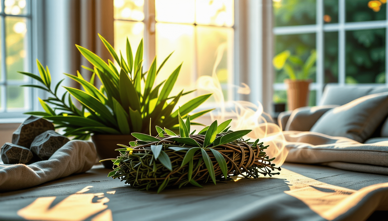 découvrez les bienfaits étonnants de la purification de votre maison avec de la sauge. apprenez comment cette plante sacrée peut assainir votre espace, apporter calme et sérénité, et créer une atmosphère harmonieuse. idéal pour éliminer les énergies négatives et améliorer votre bien-être au quotidien.