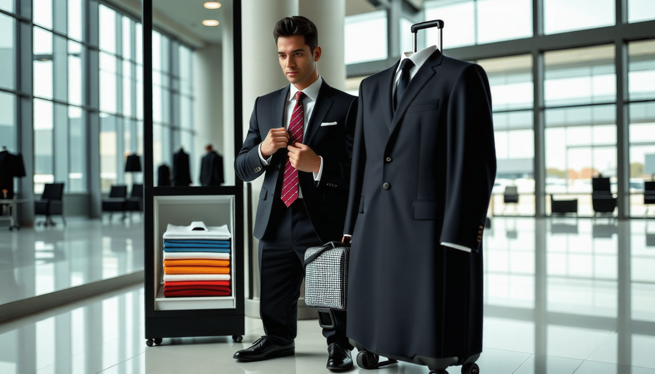 découvrez des astuces pratiques pour maintenir la fraîcheur de votre costume durant vos voyages. apprenez comment choisir le bon sac, plier vos vêtements correctement et utiliser des produits adaptés pour arriver toujours impeccable à destination.
