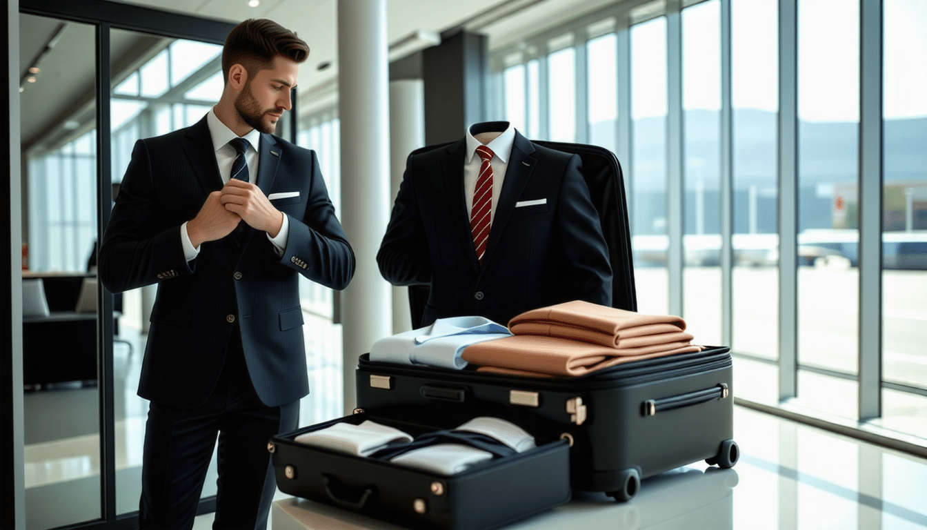 découvrez nos conseils pratiques pour maintenir la fraîcheur de votre costume lors de vos déplacements. apprenez des techniques de pliage, de rangement et d'entretien pour voyager en toute élégance sans compromettre votre style.