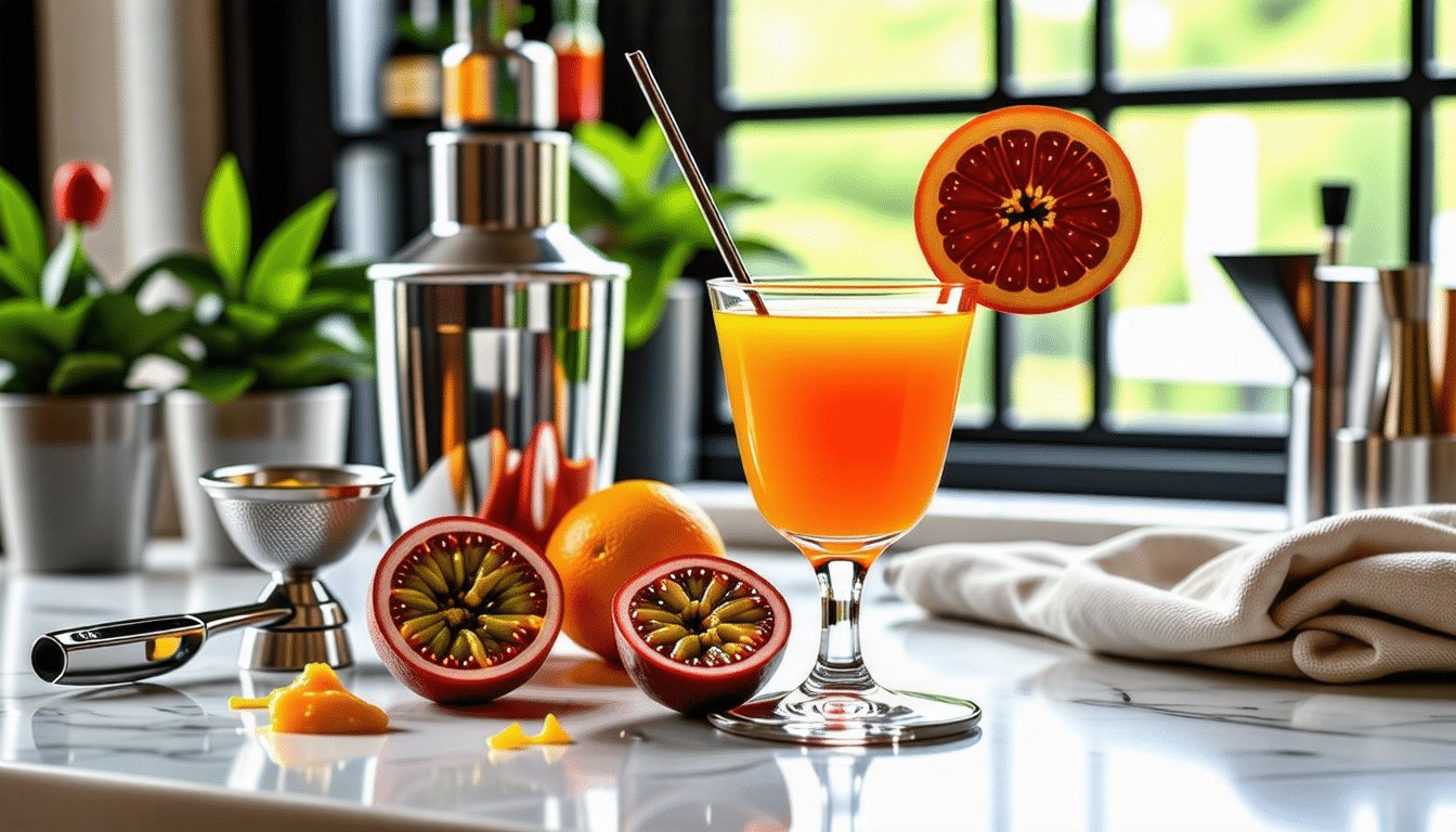 découvrez comment préparer un délicieux pornstar martini chez vous avec notre guide facile et rapide. apprenez les secrets de ce cocktail fruité et élégant, idéal pour épater vos invités ou savourer lors d'une soirée entre amis.