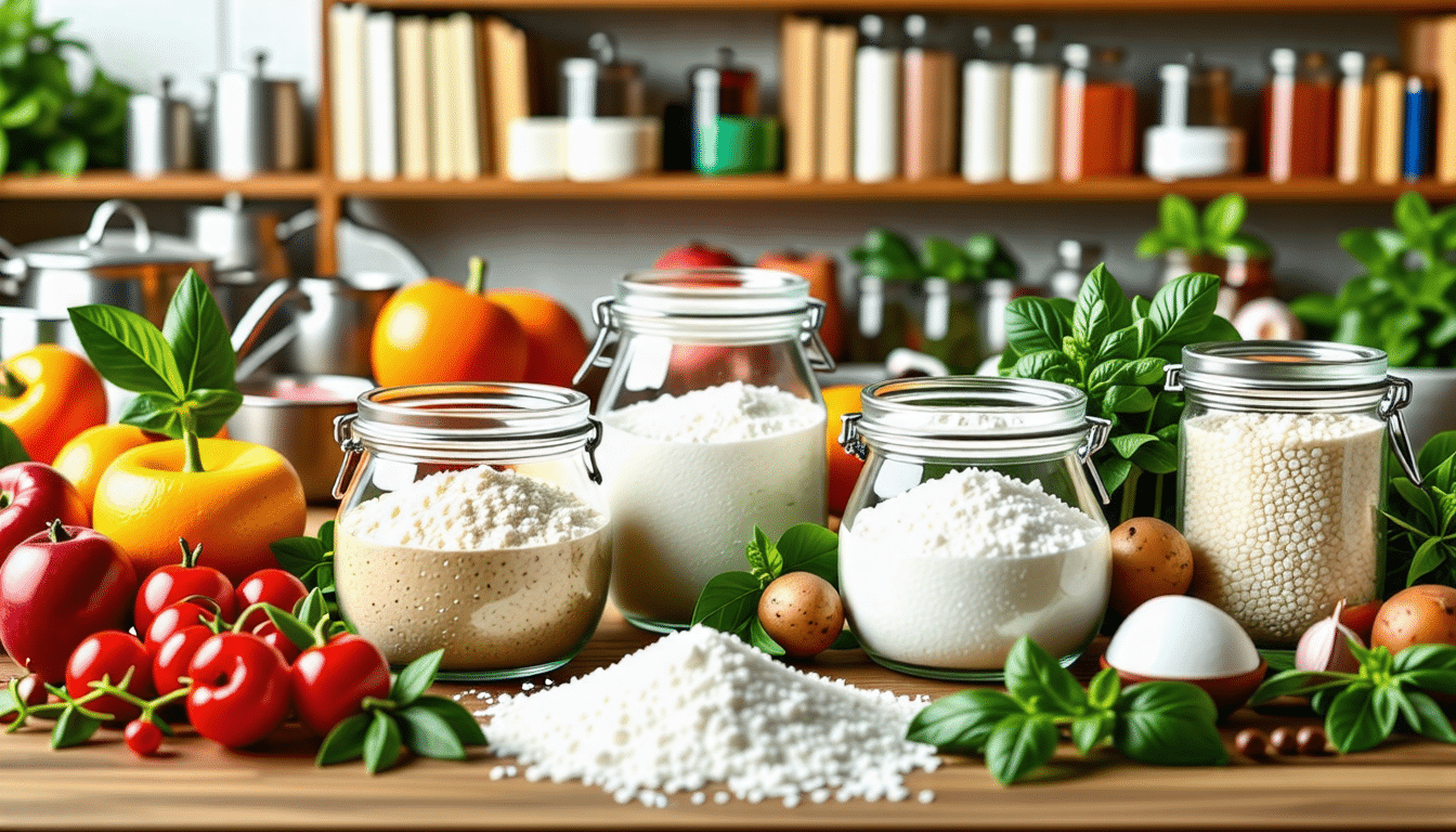 découvrez des alternatives à la maïzena pour enrichir vos plats et donner une texture parfaite à vos recettes. idéales pour épaissir sauces, soupes et desserts, ces options variées satisferont toutes vos envies culinaires.