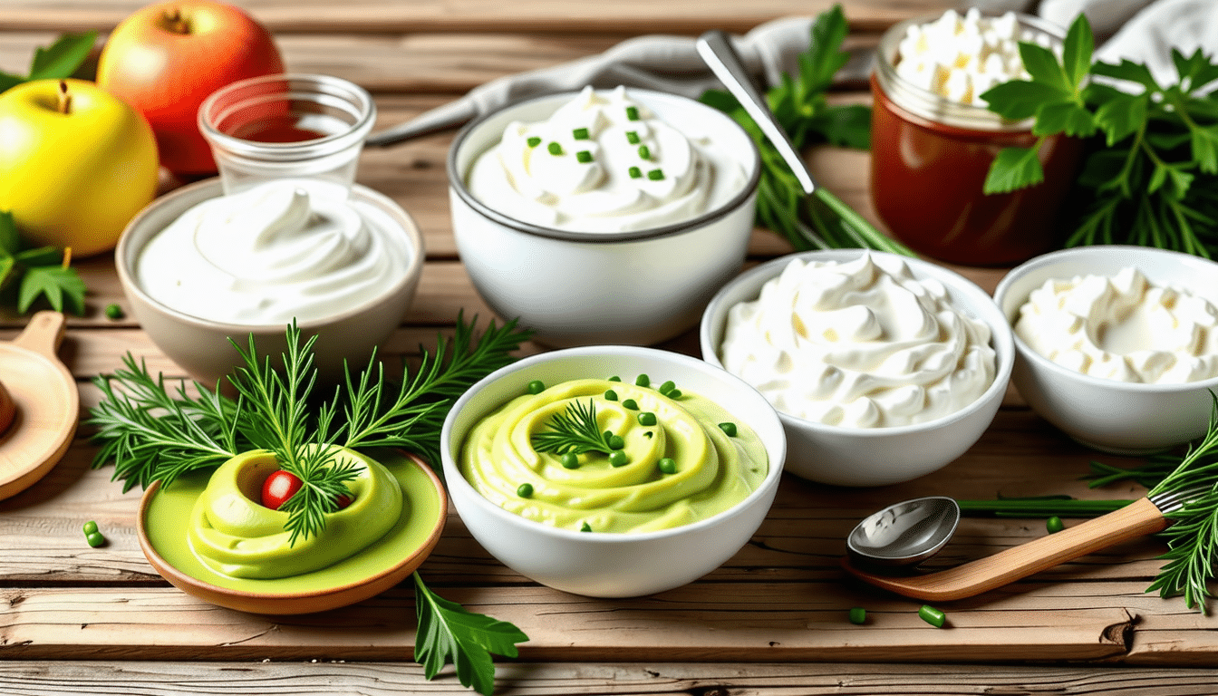 découvrez des substituts astucieux à la crème fraîche qui rehausseront le goût de vos plats tout en allégeant vos recettes. que ce soit pour des sauces, des soupes ou des desserts, apprenez à optimiser vos préparations culinaires avec ces alternatives savoureuses et saines.