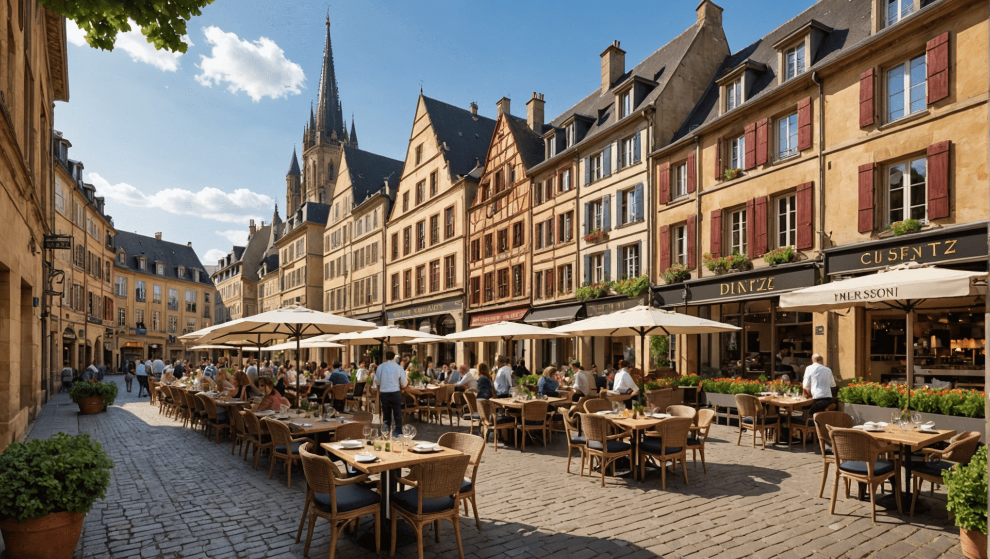 plongez dans l'univers gastronomique de metz avec notre sélection des meilleurs établissements culinaires. découvrez des restaurants d'exception qui raviront les amateurs de bonne cuisine et d'expériences uniques.