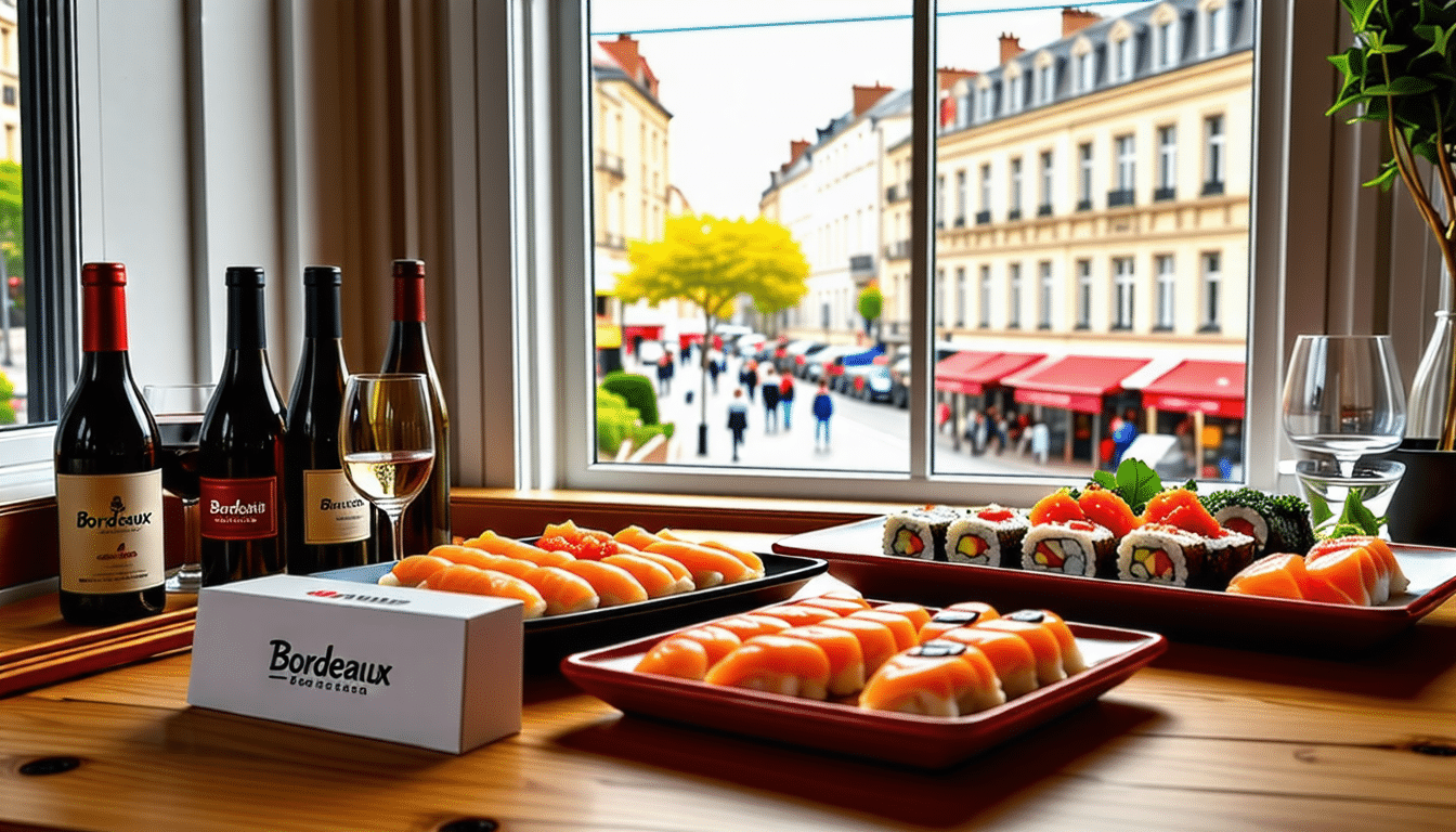 découvrez toutes les astuces pour commander des sushis en livraison à bordeaux. profitez de notre guide complet sur les meilleurs restaurants, les options de livraison et les promotions à ne pas manquer pour savourer vos plats préférés chez vous.