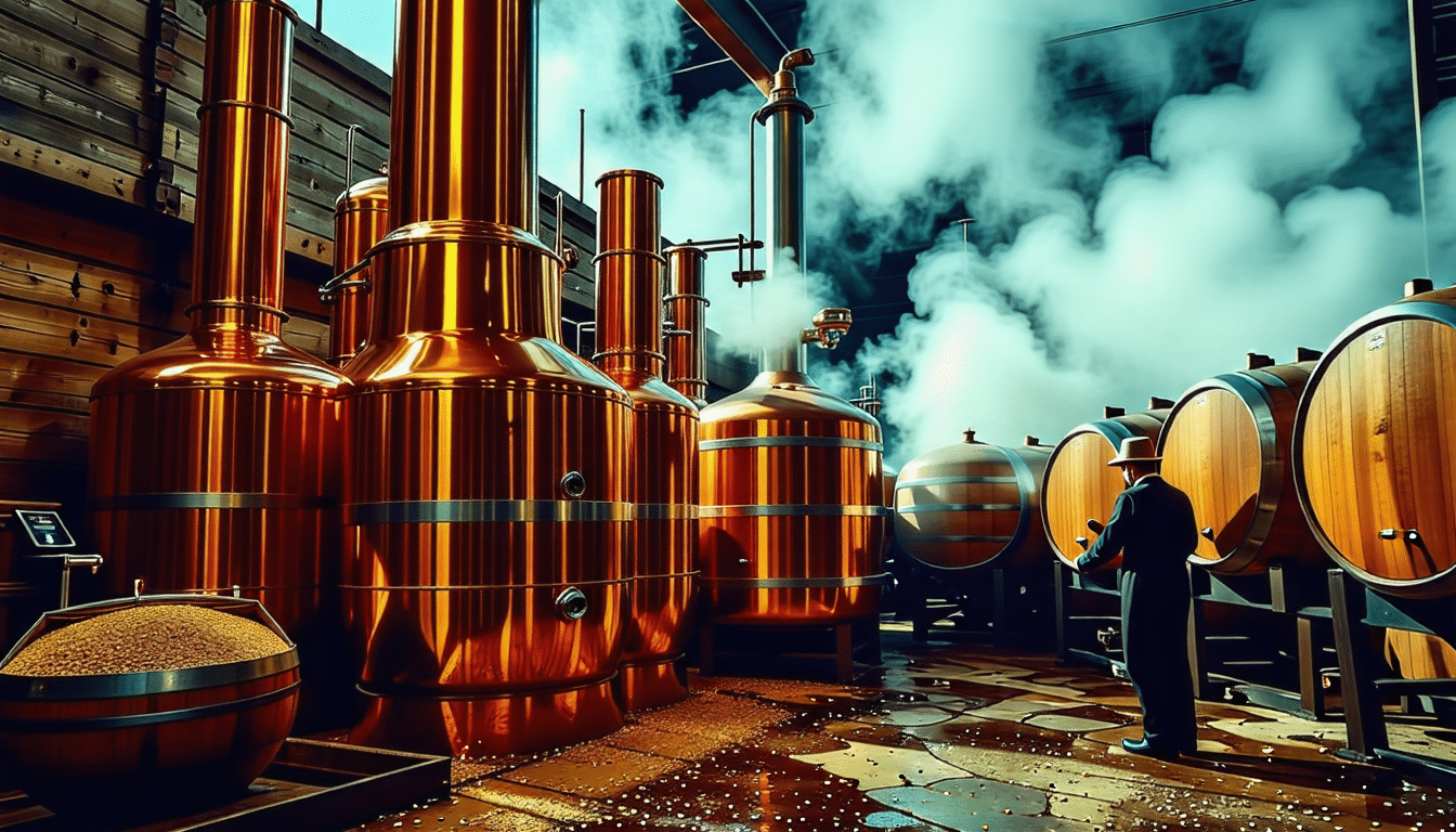 découvrez les secrets de la fabrication du whisky, un art raffiné mêlant distillation et vieillissement. plongez dans un processus complexe qui transforme des ingrédients simples en un spiritueux d'exception, riche en saveurs et en traditions.