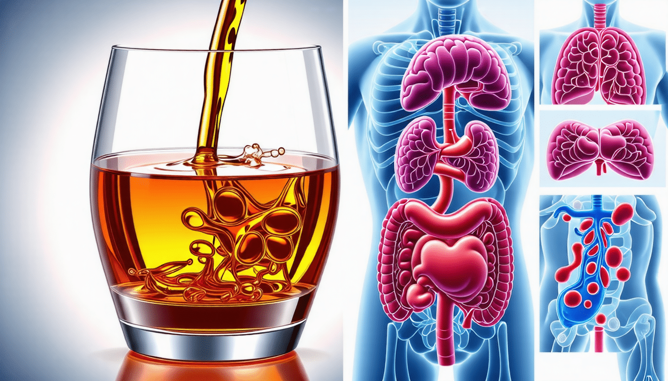 découvrez le fascinant processus de dégradation d'un verre de whisky dans le corps humain. comprenez comment l'alcool est métabolisé, ses effets sur les organes et l'impact sur la santé. plongez dans l'étude des mécanismes physiologiques qui transforment votre whisky en énergie et déchets.