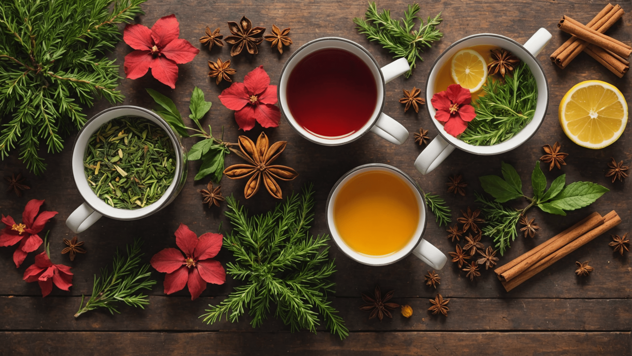 plongez dans l'univers des délicieuses infusions conçues pour vous réchauffer alors que l'hiver approche. explorez nos recettes réconfortantes et naturelles, idéales pour savourer des moments de bien-être tout au long de la saison froide.