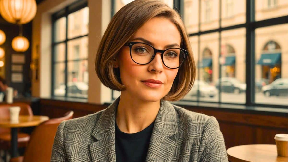 Le carré dégradé : la coiffure parfaite pour sublimer les femmes portant des lunettes
