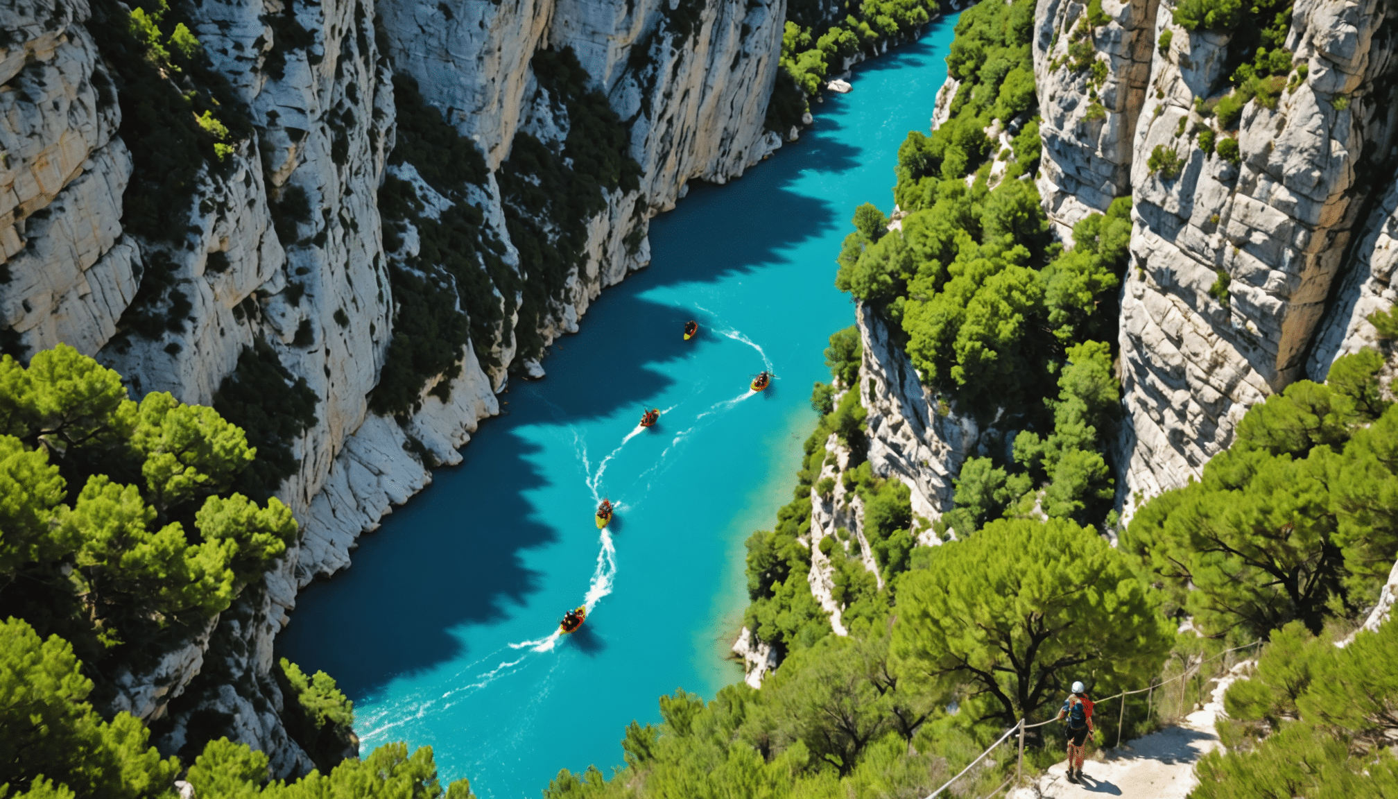 explorez les gorges du verdon, un paradis pour les amateurs de canyoning. découvrez les lieux incontournables où adrénaline et paysages à couper le souffle se rencontrent pour une aventure inoubliable en pleine nature.