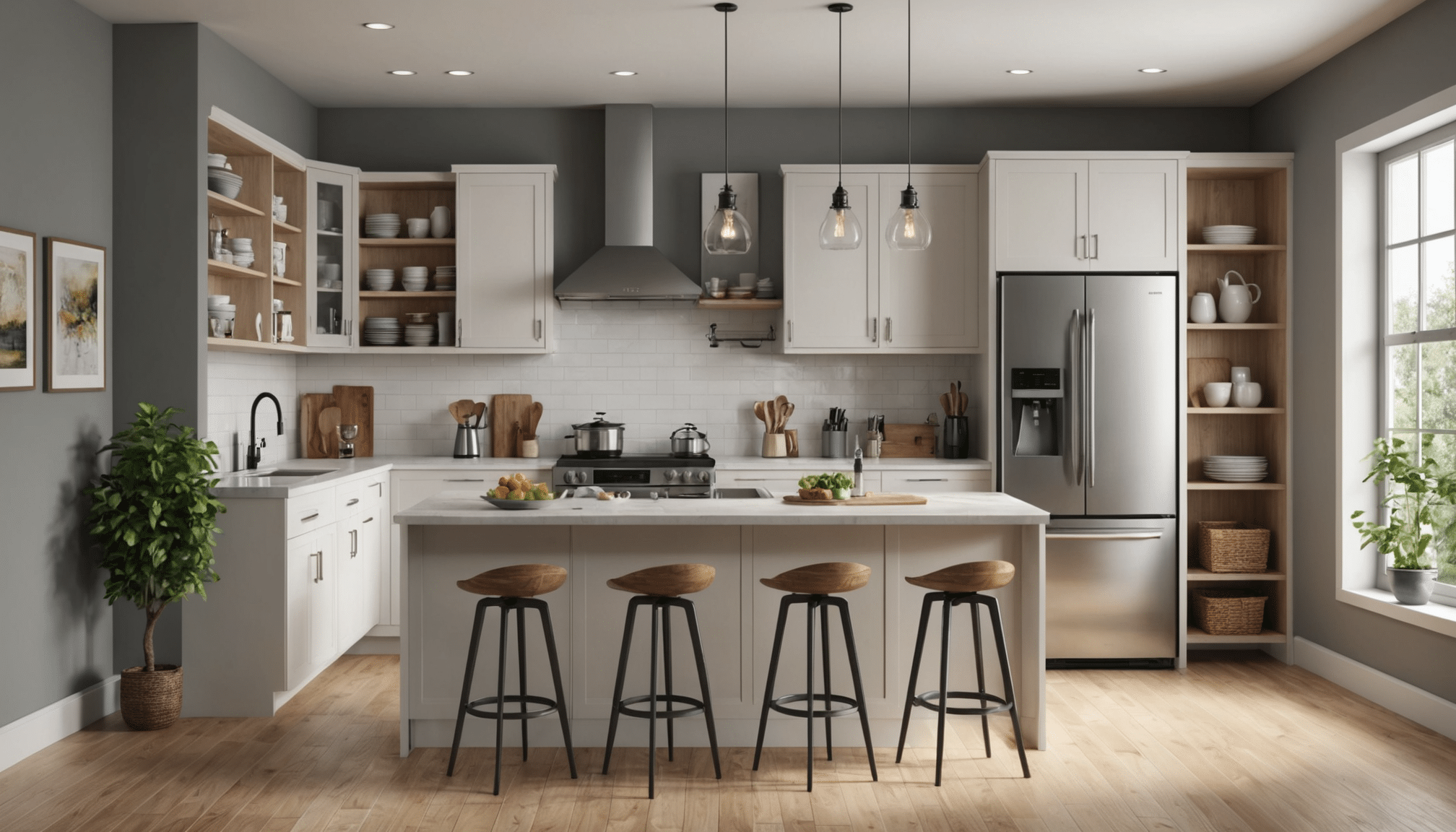 découvrez des astuces pratiques pour optimiser l'espace d'une petite cuisine dans votre maison. maximisez chaque mètre carré avec des solutions de rangement intelligentes, des aménagements fonctionnels et des idées de décoration qui allient style et efficacité.