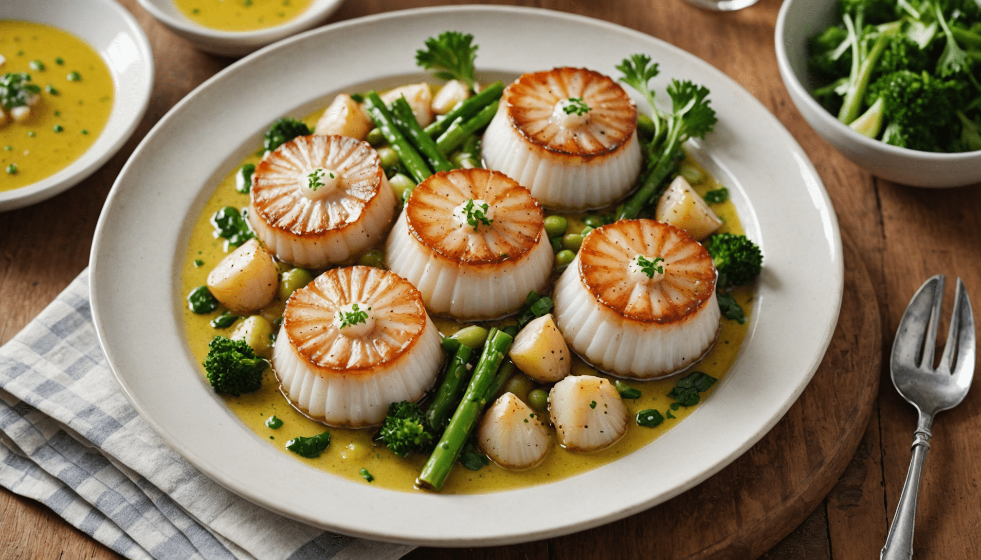découvrez les délicieuses variations de la recette de la coquille saint-jacques en explorant les saveurs uniques de la bretagne et de la normandie. plongez dans un voyage culinaire entre traditions maritimes et subtile gastronomie.