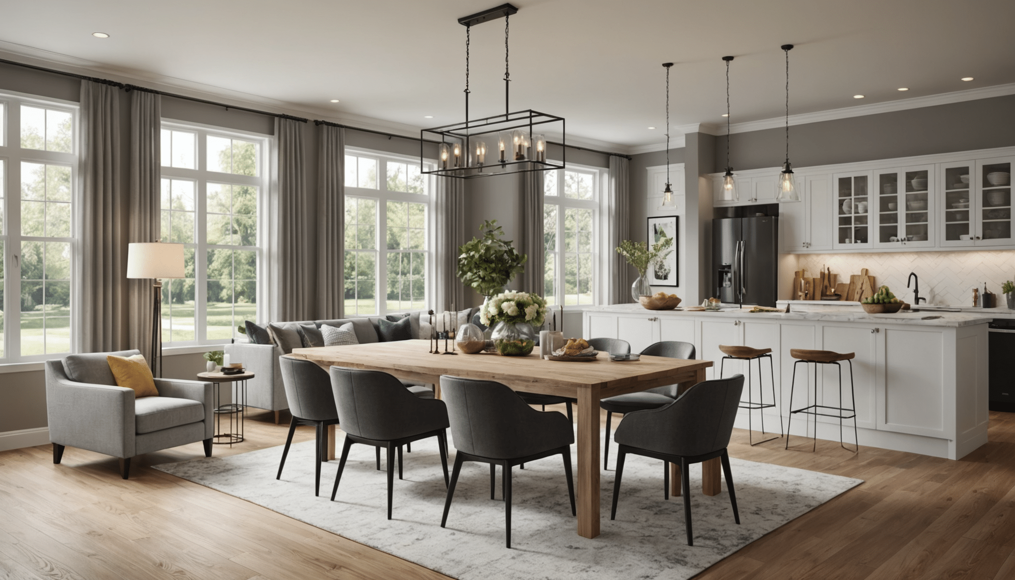 découvrez la superficie idéale pour aménager un salon, un séjour et une cuisine qui allie confort et fonctionnalité. nos conseils vous aideront à optimiser l'espace de votre intérieur pour créer une ambiance chaleureuse et accueillante.