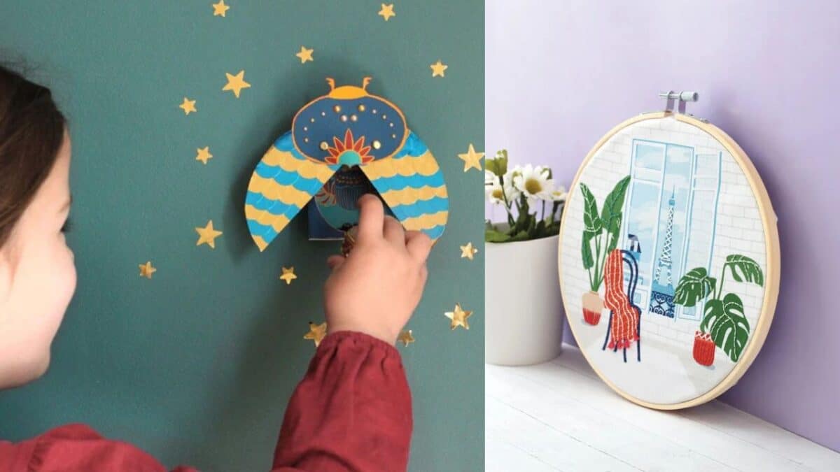 Offrir un cadeau fait main, c’est aussi l’occasion de se déconnecter le temps de sa réalisation. Une tasse personnalisée, une carte de vœux originale ou un bijou