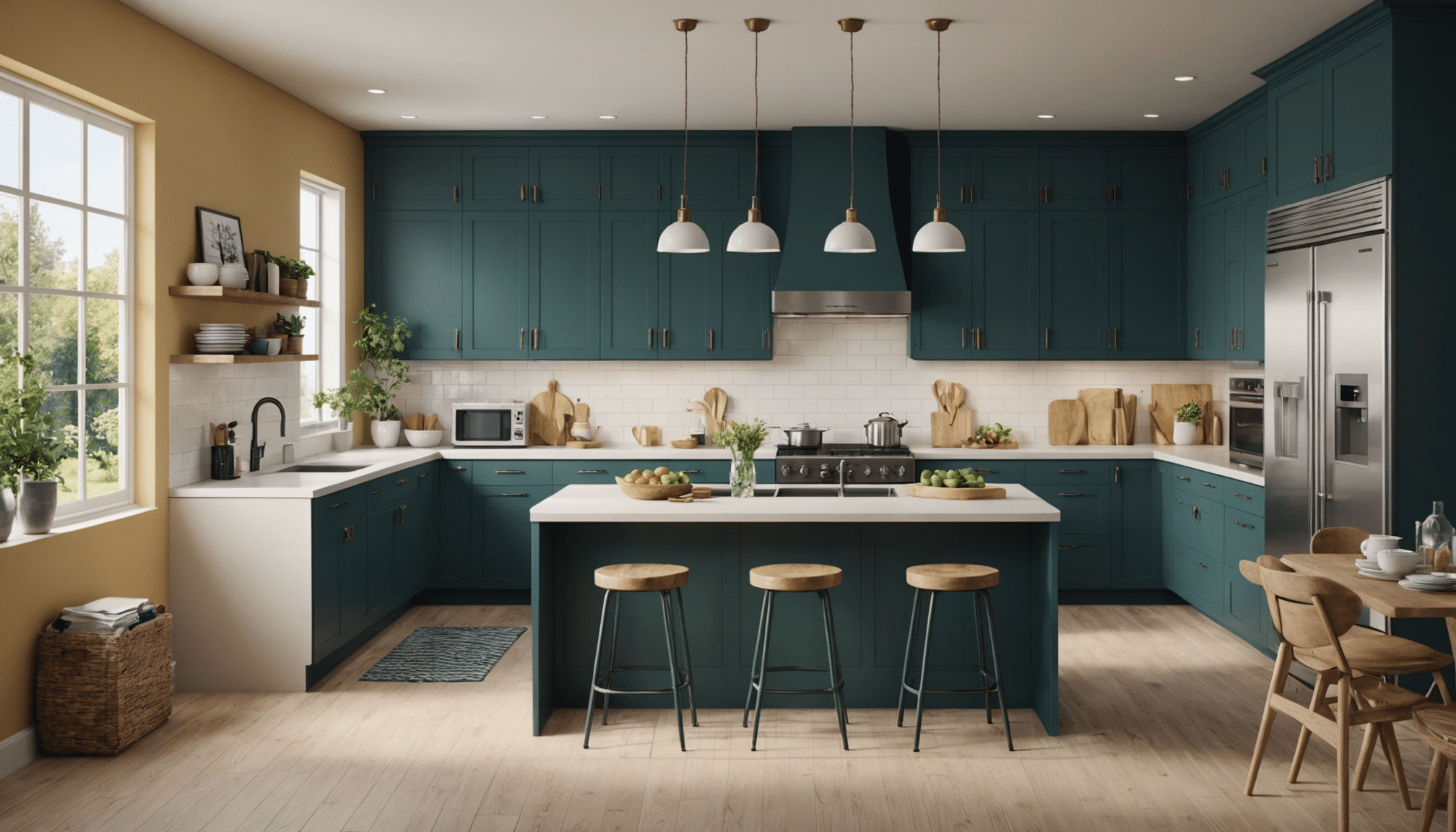 découvrez des conseils pratiques pour choisir la couleur idéale des murs de votre cuisine. apprenez à harmoniser les teintes avec votre décor, à créer une ambiance chaleureuse et à optimiser la lumière naturelle. transformez votre espace cuisine en un lieu convivial et esthétique grâce aux choix de couleurs adaptés.